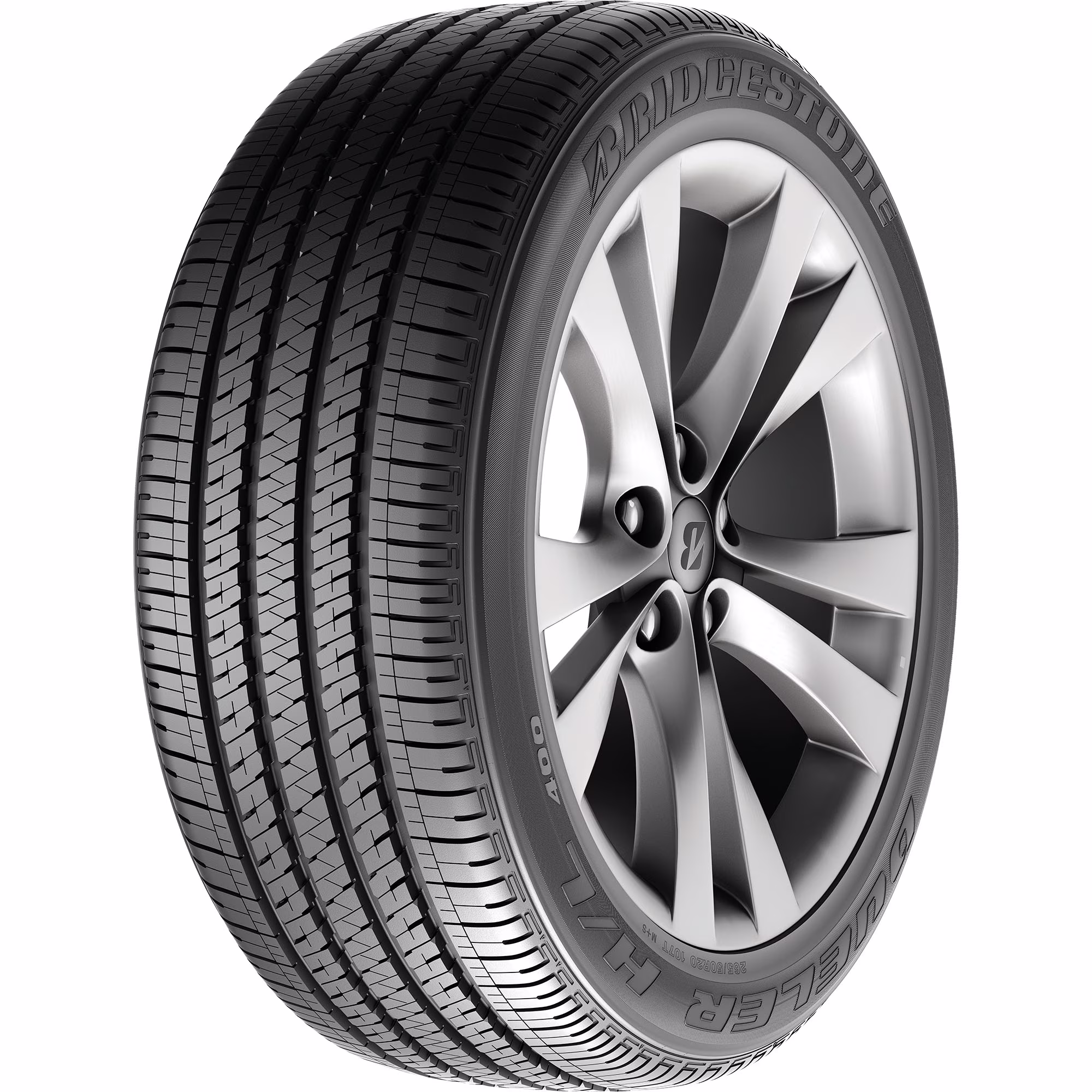 Bridgestone Dueler H/L 400 All Season P235/55R19 101V Passenger Tire Fits: 2010-16 Chevrolet Equinox LTZ, 2017 Chevrolet Equinox Premier