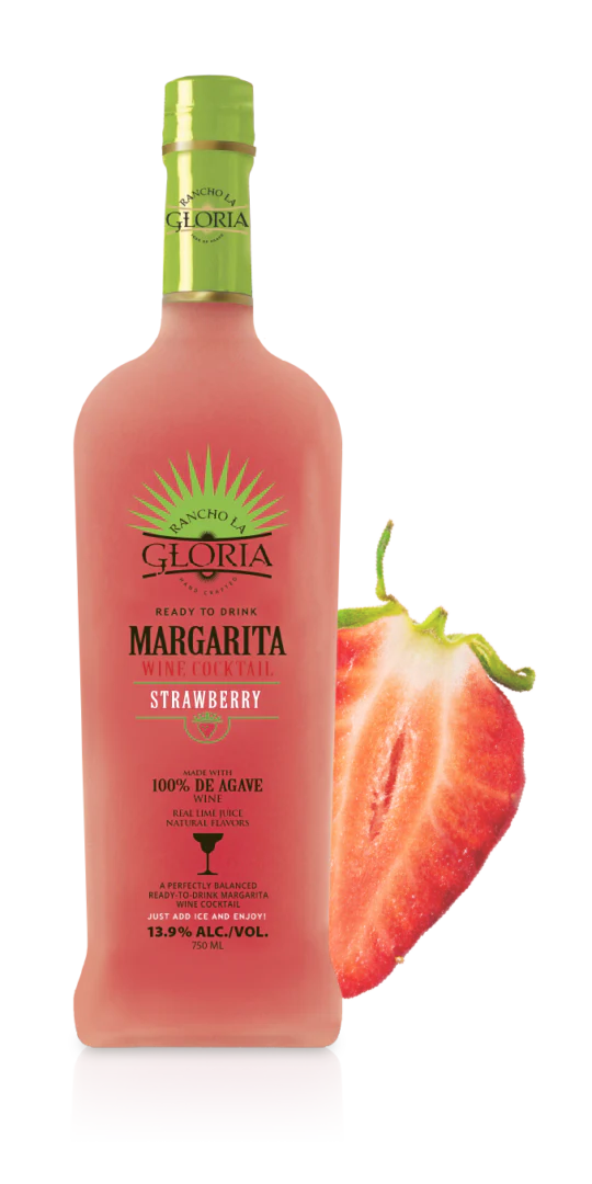 1247f22f372521ec3e59839fff44b22b6e1ed1a4c804267e69f0c4c8f9e14b9a Rancho La Gloria Strawberry Margarita - 750ML - Image 1