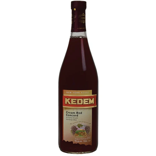 1a5f5fc6ab1c8e50b6ea08fa21eda3415ac7159fc896e94de85d7df8279ac226 Kedem Concord - 750ML - Image 1