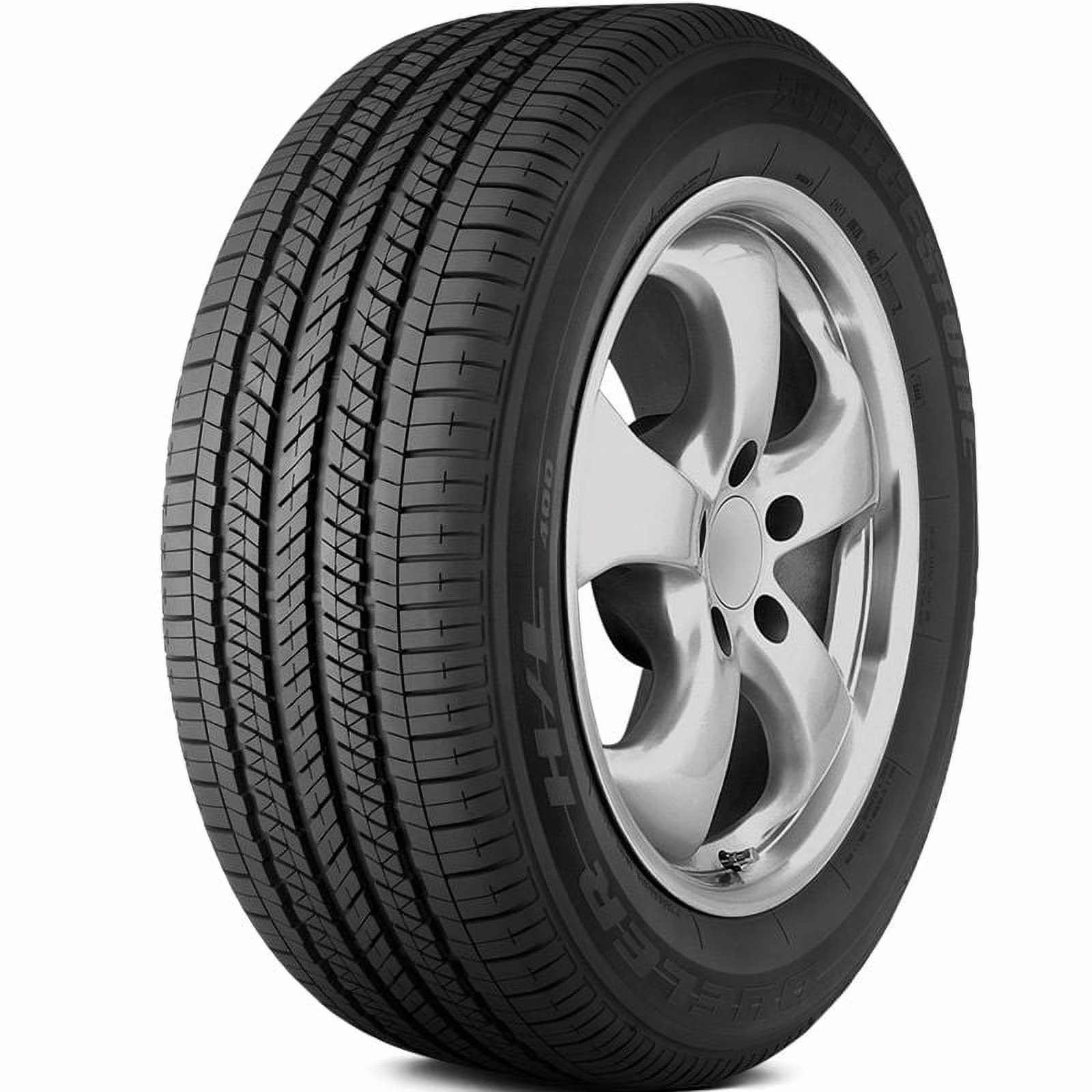 4 Bridgestone DUELER H/L 400 235/55R19 101V All Season Traction SUV Truck Tires BR133289 / 235/55/19 / 2355519