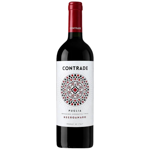 2c329e329507912ae889a742733d5377bb8bec29f166a7784cb05863ac8ba655 Contrade Negroamaro 2024 - 750ML - Image 1