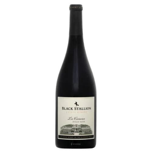 3978ff2045f5ba391e97227ddf9016822b880aa232753e7b76089f3a0d819549 Black Stallion Careros Pinot Noir 2021 - 750ML - Image 1