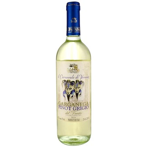 3cafb54ece69354a54b821ef9ba710b5740f8b73034bdafa1a2e94872696282c Il Carnevale Garganeg Pinot Grigio - 750ML - Image 1