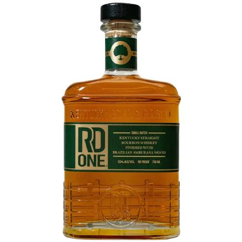 82225f5c840a5611086674a6939b45fd2979c3a7b6c8342b603d8907ffb651c8 RD One kentucky straight bourbon whiskey - Brazillian Amburana Wood - 750ML - Image 1