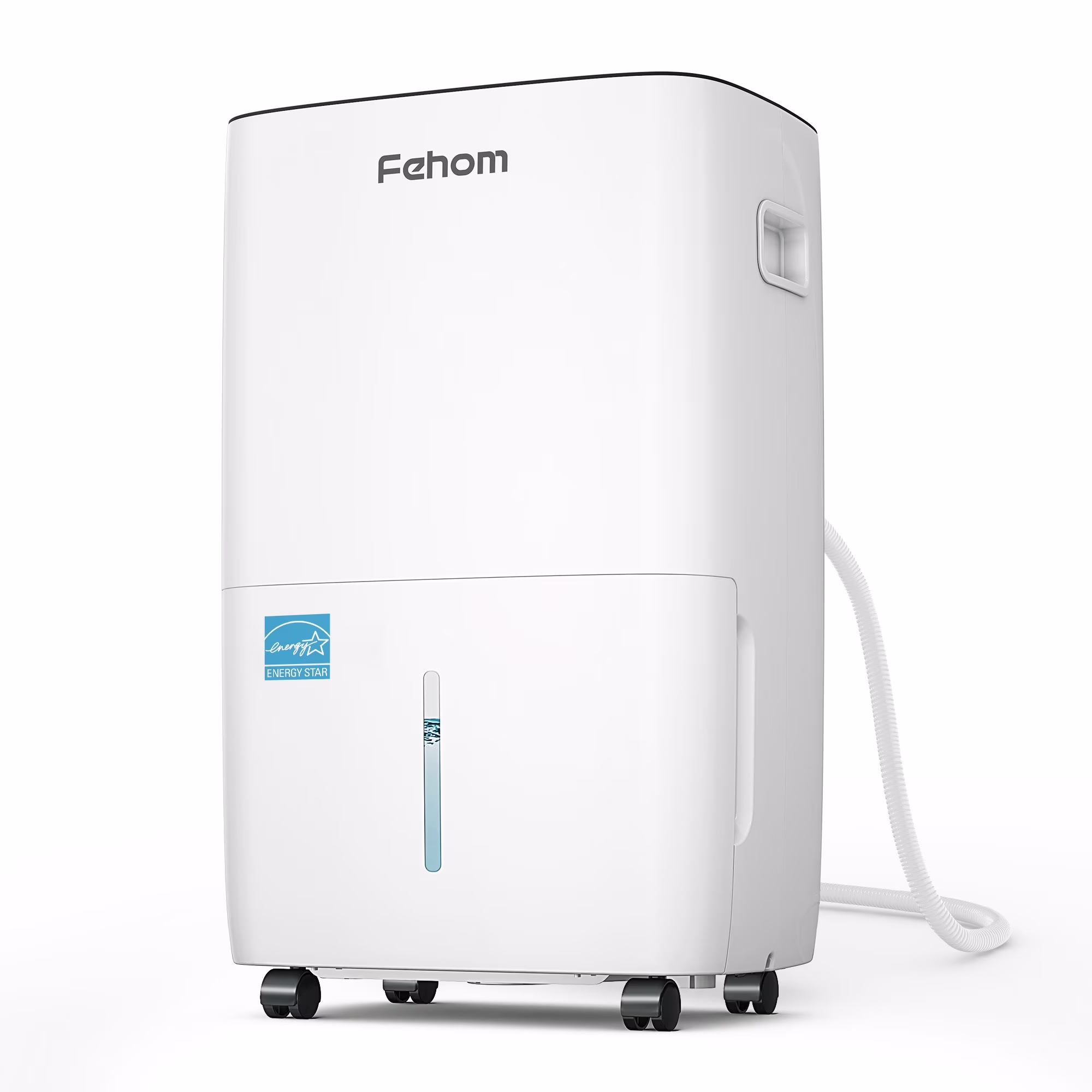 Waykar 80 Pints Energy Star Home Dehumidifier for Spaces up to 5,000 Sq. Ft at Home, in Basements and Large Rooms with Drain Hose, Handle, Auto Defrost and Self-Drying.