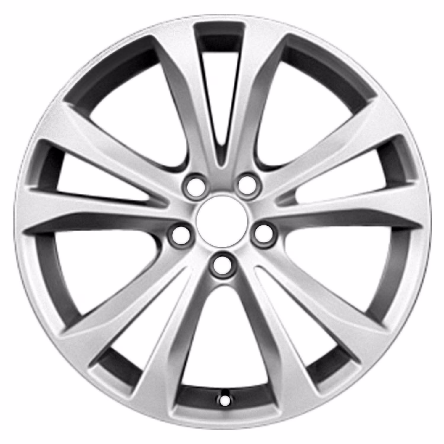 Remanufactured Painted Silver Aluminum Wheel 17 x 7.5 28111AJ15A fits 2013-2014 Subaru Legacy