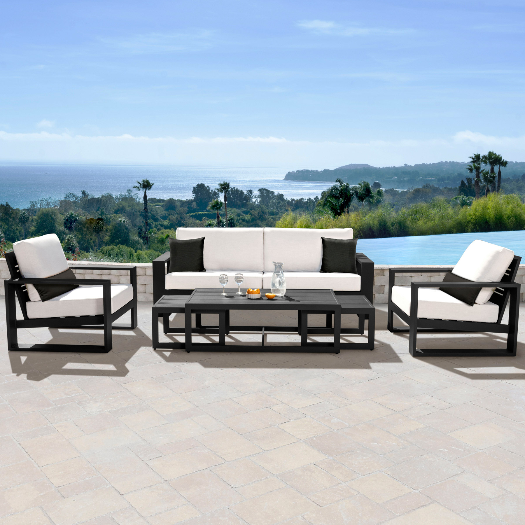 Torren 6-piece Outdoor Patio Seating Set